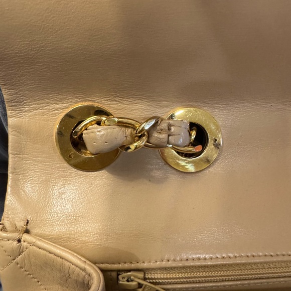 Chanel Classic Single Flap Jumbo XL Maxi - Vintage Beige HOLY GRAIL SINGLE FLAP - Picture 11 of 16